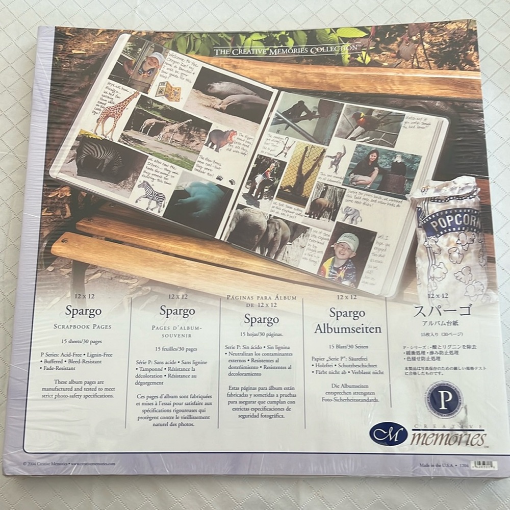Creative Memories pages